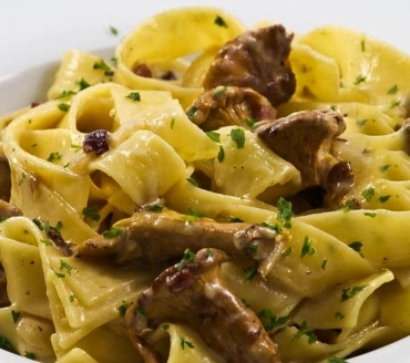 Pappardelle ai funghi porcini